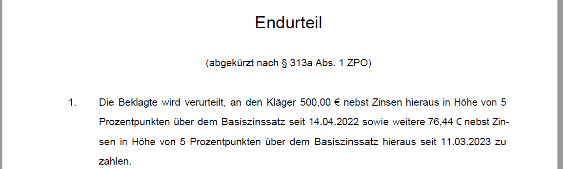 Urteil des AG Kelheim - 1 C 64/23: Beleidigende Bezeichnung als Schwanzlutscher kostet 500 Euro Schmerzensgeld