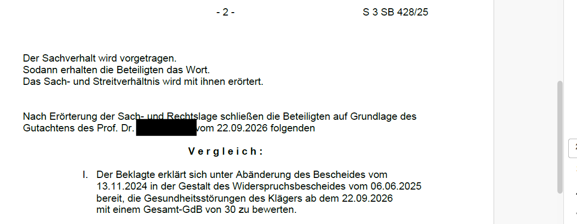 Auszug aus dem Sitzungsprotokoll vom 22.9.26